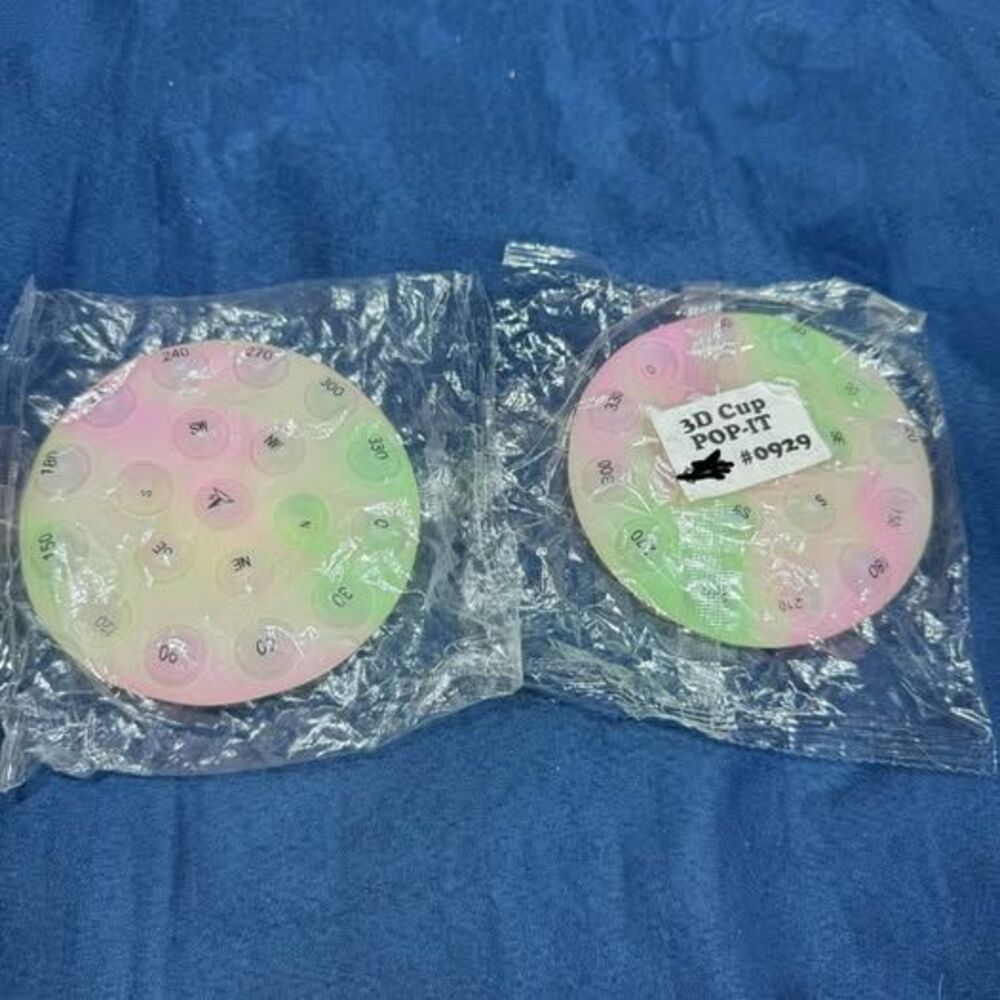 2-pack kids pop-it sensory toys-new